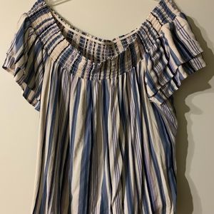 Off the shoulder blouse